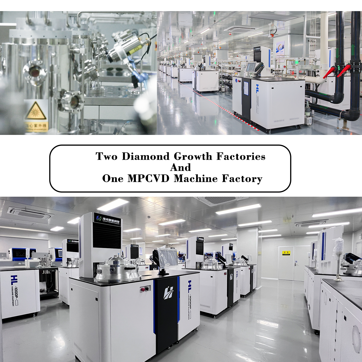 Lab-grown diamond production factories